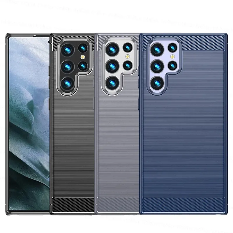 เคสสำหรับ Samsung Galaxy S23อัลตร้าเคสเกราะกันกระแทกเคสฝาหลัง TPU เคสโทรศัพท์สำหรับ Samsung S22 Plus S21 FE S20 Note 10 Plus