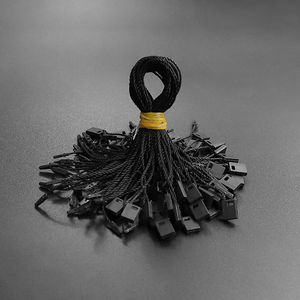 Wholesale Custom Hangtag <strong>String</strong> <strong>Cord</strong> Fastener and <strong>Cord</strong> <strong>String</strong> Seal Hanging Tablet Seal <strong>Tag</strong> for Clothing - Product Image 3