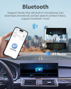 Yüksek çözünürlüklü 14.9 inç dokunmatik araba radyo ekran GPS navigasyon BMW 5 serisi F10 F11 GT F07 Android araba radyo ekran - Product Image 5