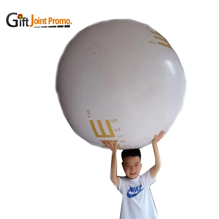 Pallone da spiaggia gonfiabile gigante del giocattolo della palla gonfiabile dell'acqua enorme del regalo di pubblicità promozionale 100CM