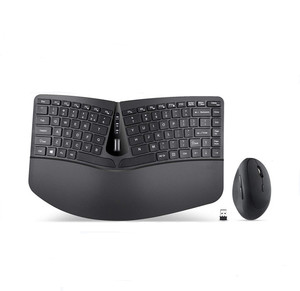Teclado y ratón inalámbricos para ordenador, conjunto de teclado y ratón de diseño delgado de alta calidad, 2,4G - Product Image 1
