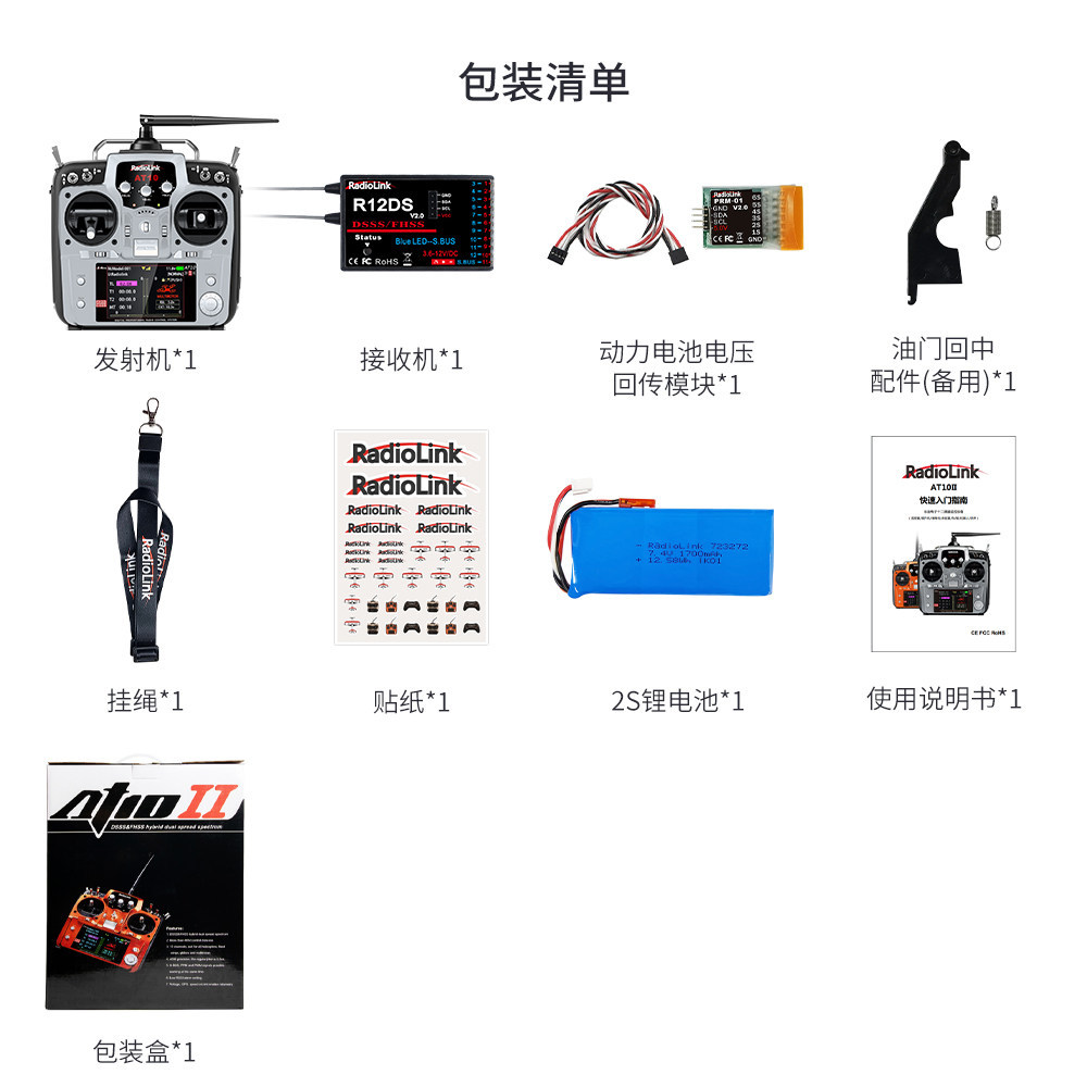 At10ii gray r12dsprm-01 control
