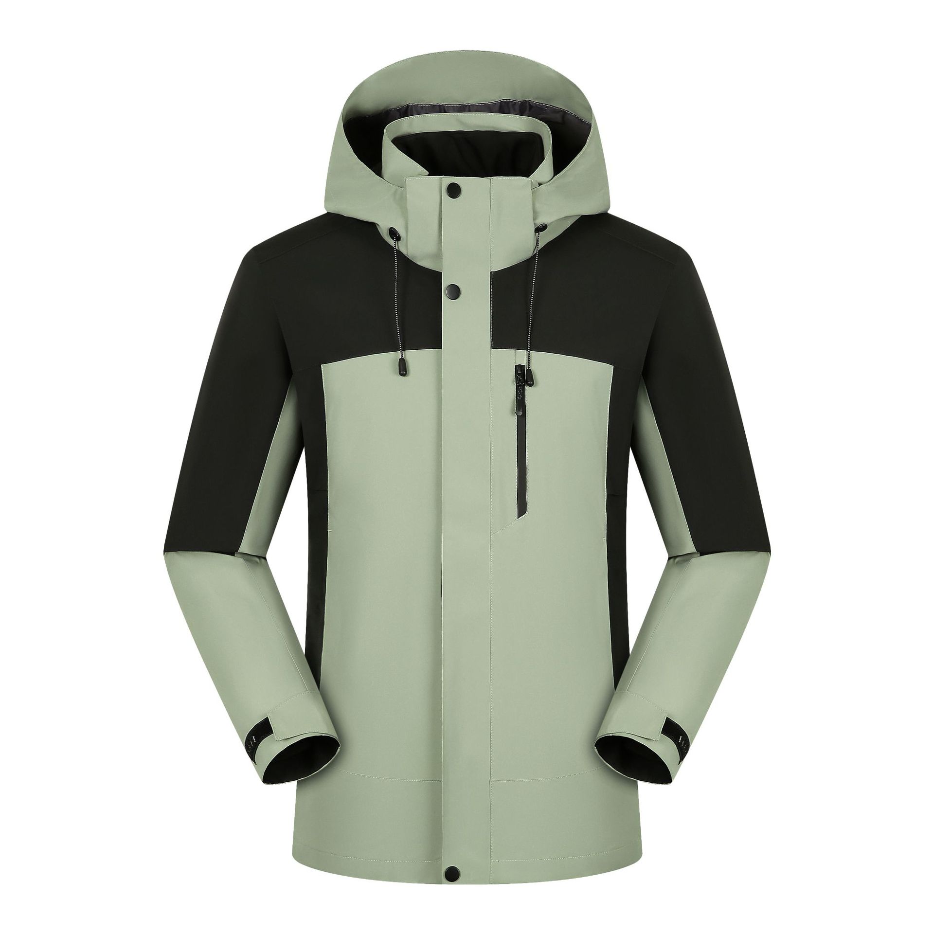 Contrast color-cangshan green phantom black