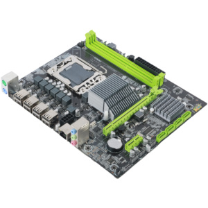 Intel X58 serie LGA1366 Dual Channel DDR3 scheda madre di gioco M-ATX con interfaccia del disco rigido SATA per Desktop nuovo - Product Image 1