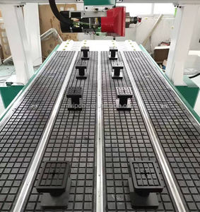 Cambio automático de Herramientas CNC máquina herramienta 9KW husillo CNC fresadora eje C giratorio +-90 grados máquina enrutadora cnc