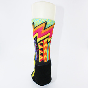 Custom 360 Degree Digital Printed Sublimation Seamless Polyester <strong>Socks</strong> - Product Image 3