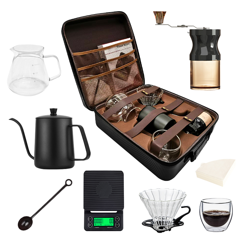 Set de regalo de café premium de 8 piezas