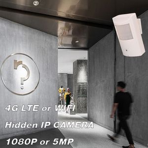 Mini IP kamera kızılötesi İndüksiyon sensörü kamuflaj 2MP 5MP WiFi 4G LTE SIM kamera mikrofon hareket algılama güvenlik IP kamera SD - Product Image 3