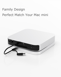 HDDエンクロージャーとUSBハブを備えたMacアクセサリーmacminiapple用のusbcドック - Product Image 4
