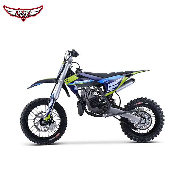 Zuumav Factory Offres Spéciales 2 temps 50cc Pit Bikes refroidis par air Dirt Bike de course de haute qualité pour les enfants