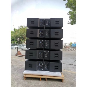 Son tasarım aktif iki yönlü 4*18 inç hoparlör subwoofer hattı dizi müzik ekipmanları pa sistemi etkinlik performansı için karnaval