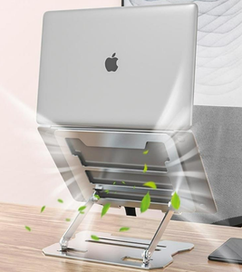 Tablet and Laptop Multifunctional Height Increasing Support Bracket Heat Sink <strong>Computer</strong> Stand with Adjustable Height - Product Image 5