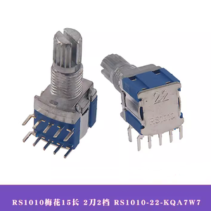 สวิตช์คลื่นสวิตช์ RS1010 5-PIN 1-Knife 2/3/4/5/6-Speed 10-PIN 2-มีด2/3/4สปีดสวิตช์โรตารี่ปิดผนึก - Product Image 2