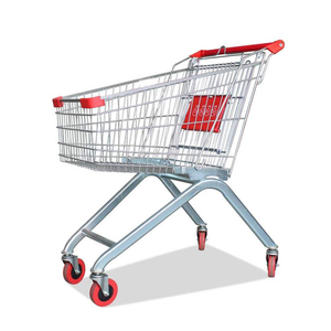 Folding Shopping <strong>Trolley</strong> with <strong>Lock</strong> Platform Structure Convenient <strong>Trolley</strong> Cart for Shopping - Product Image 3