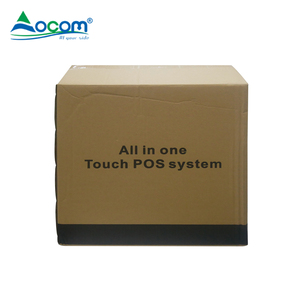 15.1 Inch Desktop Touch Screen Windows Android Pos <strong>System</strong> Cashier Machine With Printer - Product Image 3