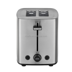 Aifa cocina desayuno sandwichera 2 rebanadas Vertical automático Acero inoxidable eléctrico Mini pan tostadora