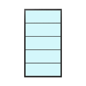 Modernes Fenster blatt 85mm Stahlrahmen Fensterglas Schall dicht Aus gezeichnetes Profil fenster Glas-und Stahlrahmen - Product Image 6