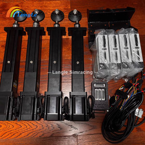 <strong>Dynamic</strong> Sim Racing Cockpit Accessory Aluminum Four-Axis G-Force 4 DOF Cylinder Motor Motion Racing Sports 4-axis <strong>Simulator</strong> Rig - Product Image 2
