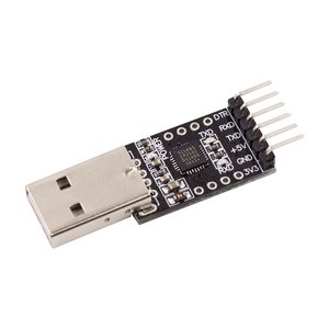 CP2102 USB 2,0 a TTL UART Módulo 6 Pin Negro para Programadores Emuladores Depuradores - Product Image 2