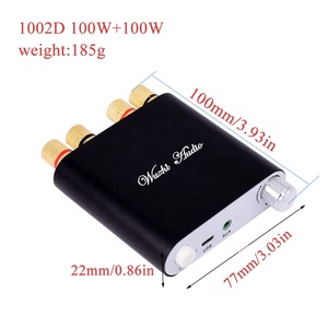 100 Вт цифровой динамик модуль TPA3116d2 USB плата усилитель мощности аудио