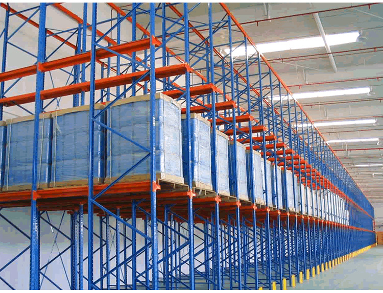 2.5mm Depth Industrial Storage Racking Customized Drive In Pallet Racking System 10