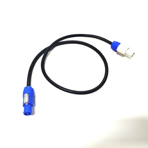 Luz de escenario PowerCon Cable de alimentación AC PowerCon Blue Entrada a PowerCon Salida gris 12AWG Cable de extensión de alimentación de 3 pines - Product Image 2