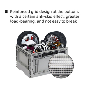 Transport Use Collapsible Design <strong>Euro</strong> Standard Container Plastic Logistics <strong>Box</strong> for Easy Storage - Product Image 4