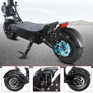 US EU Local Stock High Quality Off-Road with Suspension Adult 60v Dual Motor Large 2 Wheels <strong>7000w</strong> Folding Electric <strong>Scooter</strong> - Product Image 4