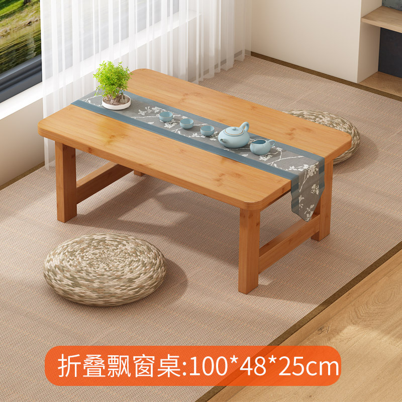 Encantadora mesa plegable para ventana salediza - Color original (100*48*25)