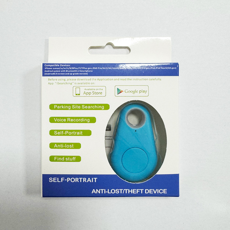 Water drop blue-color box-instruction manual