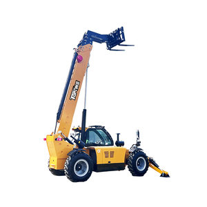 Nhà máy chất lượng cao 5 tấn 4WD <span class=keywords><strong>Telescopic</strong></span> xe nâng xe tải telehandler Max 18M nâng CE - Product Image 6