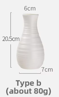 Model b white20.5*7cm