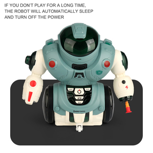 B/O elektrikli akıllı eğitim diyalog müzik dönüşümü çekim dezenfekte sprey interaktif dans robotlar çocuklar için - Product Image 3