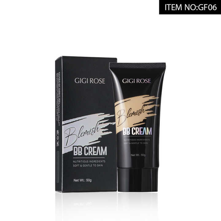 GIGI ROSE GF06 Brand Makeup Lasting Waterproof Oil Control Concealer Foundation Liquid BB Cream Cosmetics Factory Wholesale
