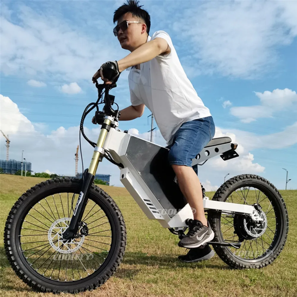 COOLFLY Best seller Electric Bike Suron 10000w 12000w 15000w Fat Tire Bicycle 48V 72V 29AH 41AH 50AH electric dirt bike adult