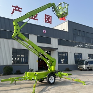 電動シザーリフトプラットフォーム4-1m油圧折りたたみ倉庫0.5-1T積載容量建材工場価格 - Product Image 1