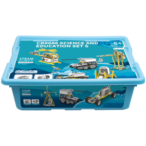 536 Uds. Programación inteligente bloque de construcción eléctrico regalo educación DIY niños juguete de bloques de construcción - Product Image 1
