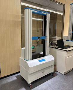 Dispositivo de medición de resistencia a la tracción universal por ordenador controlado Máquina de prueba de alargamiento de goma - Product Image 3
