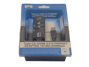 厂家直销3.1 Type-C/USB3.0以太网适配器10/100/1000Mbps网络电脑配件库存产品 - Product Image 6