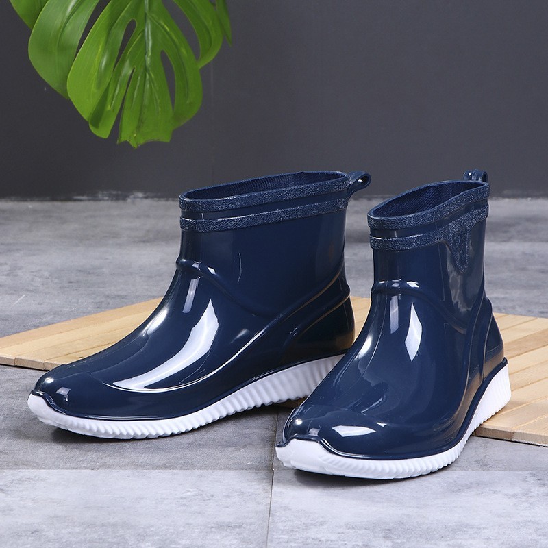 Blue with white background