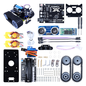 Eparthub Smart Tank Car Robot with Line Tracking <strong>Bluetooth</strong> <strong>and</strong> U-Bot Tracked Chassis V2.0 Kits for Programmable Projects - Product Image 3