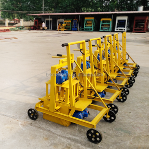 Fabricante Pequeña Inversión Gran Beneficio Simple 2017 Máquina de fabricación de bloques huecos móviles operada manualmente en Papúa Nueva Guinea - Product Image 4