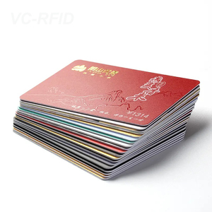 カラーカスタマイズ印刷PVCカスタムQRコードチップNFCソーシャルメディア名刺インテリジェントGoogleコメントカード - Product Image 3