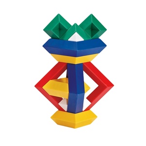 Pyramid Cube Building Blocks Set Ruban <strong>Toys</strong> Games <strong>Toys</strong> for Kids STEM Montessori Plastic Construction <strong>Toy</strong> - Product Image 6
