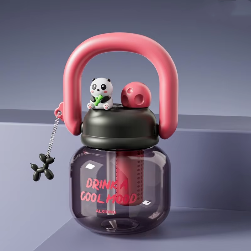 Transparent black + pink