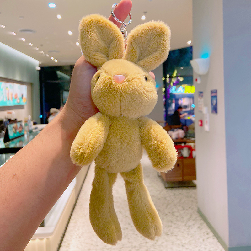 Plush soft cute rabbit-brown