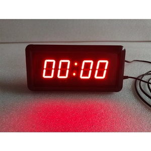 10秒LEDデジタルボタンタイマーカウントダウン時計ストップウォッチリモートコントロールクロノメータースクールラッシュ回答コンペティションゲーム用 - Product Image 4