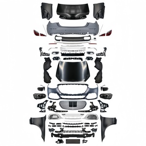 Adatto per il modello Mercedes-Benz classe S W221 di 2008 2013. Per la modifica di W223 Maybach. Paraurti anteriore e Kit carrozzeria grande - Product Image 6