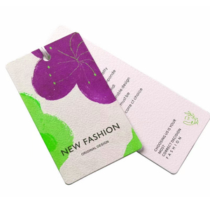 Cheap Wholesale <strong>Custom</strong> Reflective Kraft Paper Labels Safety Pins Wax <strong>String</strong> Leather Jeans Screen <strong>Printed</strong> Retail Hang <strong>Tags</strong>