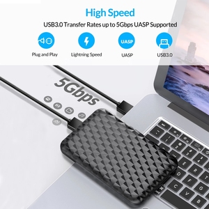 ORICO harici HDD durumda USB 3.0 SATA 5Gbps sabit disk muhafazası tutucu 2.5 "HDD SSD durumda SATA USB3.0 PC için - Product Image 2